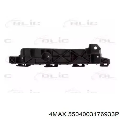 865132S300 Hyundai/Kia Consola do pára-choque dianteiro esquerdo