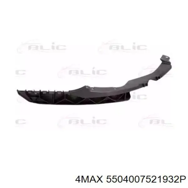 1Z0807184C VAG Guia do pára-choque dianteiro direito