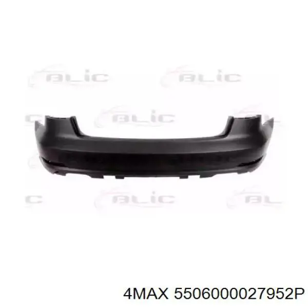 8V5807067 VAG Pára-choque traseiro