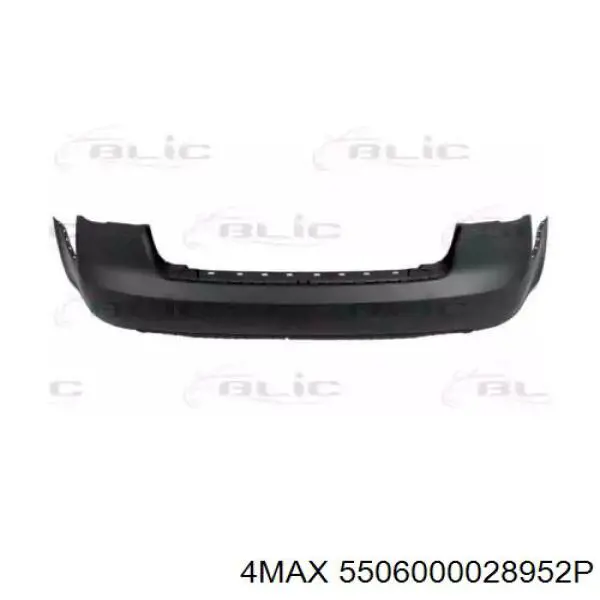 Compre 8E5807303GRU VAG Pára-choque traseiro