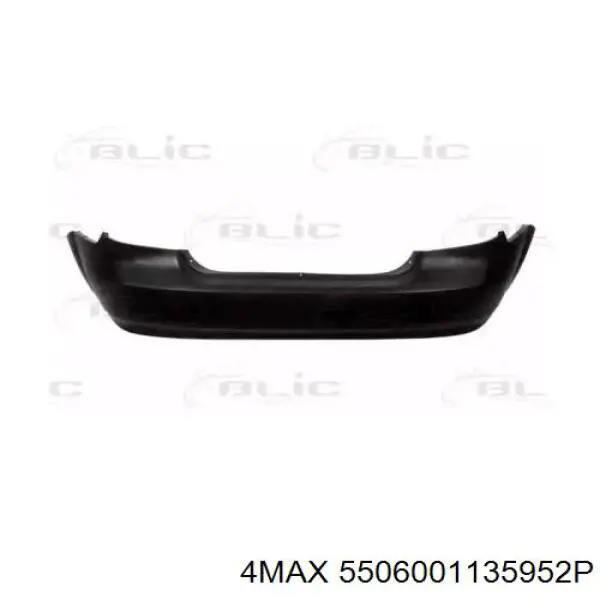 Pára-choque traseiro para Chevrolet Aveo I T200