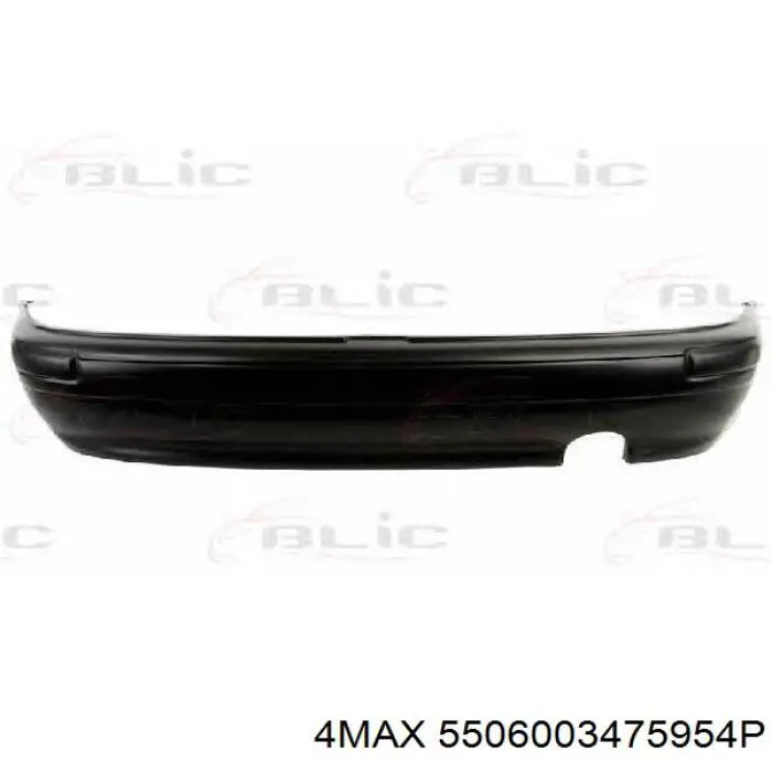 Pára-choque traseiro para Mazda 323 F VI BJ