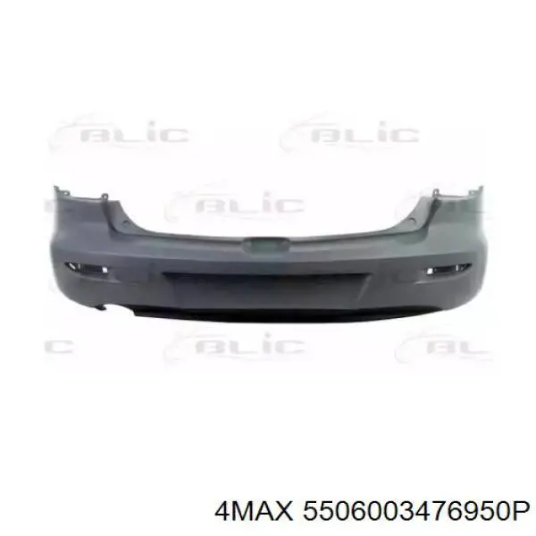 Compre BN8F50221LAA Mazda Pára-choque traseiro