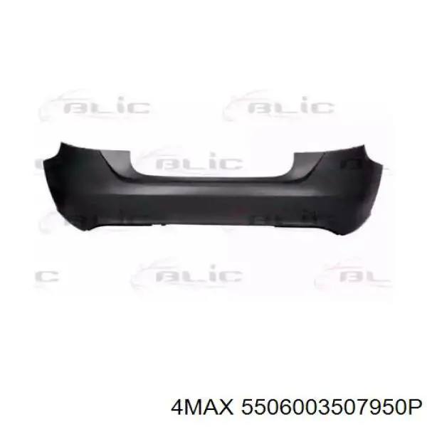 A1768800440 Mercedes Pára-choque traseiro