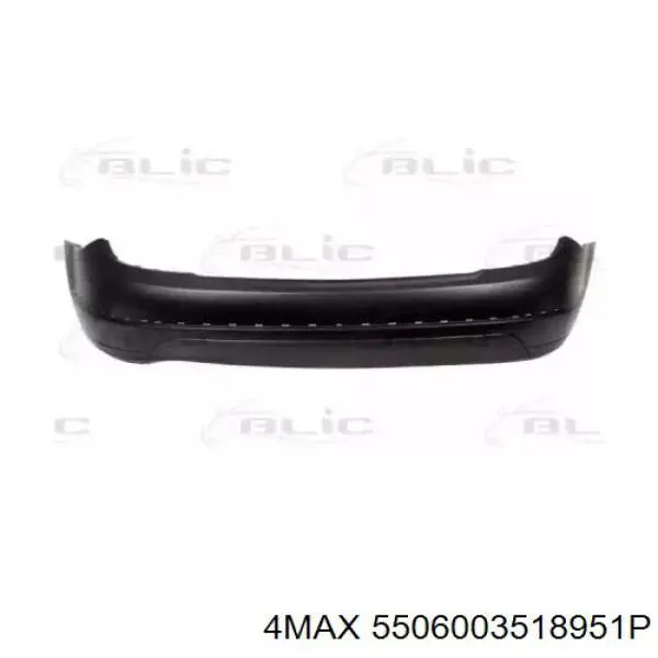 Pára-choque traseiro Prasco ME0291051 preço, a partir de 190,94 USD