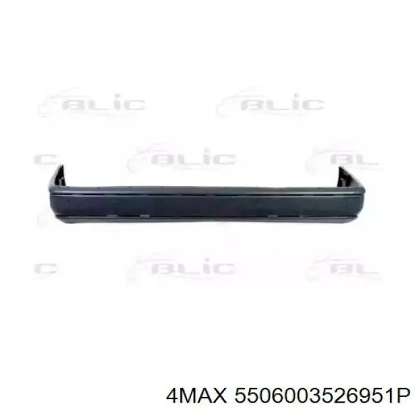 Compre 5014961 Polcar Pára-choque traseiro