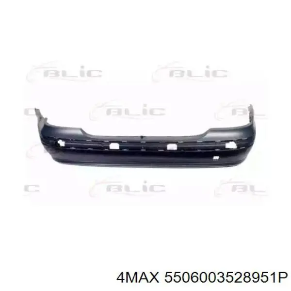 2118800883 Mercedes Pára-choque traseiro