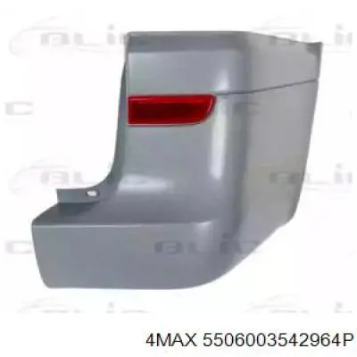 6398801971 Mercedes Pára-choque traseiro, parte direita