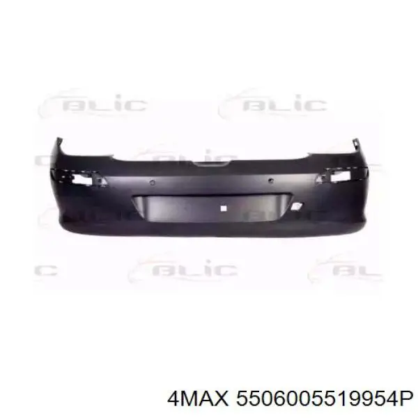 Pára-choque traseiro 7410EN Peugeot/Citroen
