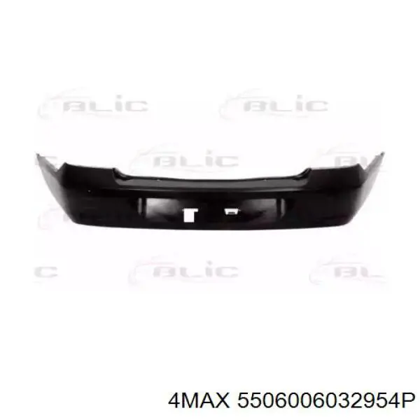 Pára-choque traseiro para Renault Clio SYMBOL LB0, LB1, LB2