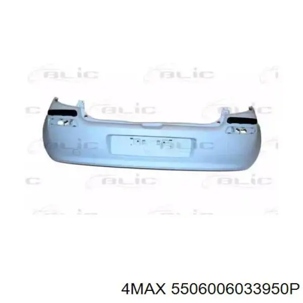 Compre 7701208680 Renault (RVI) Pára-choque traseiro
