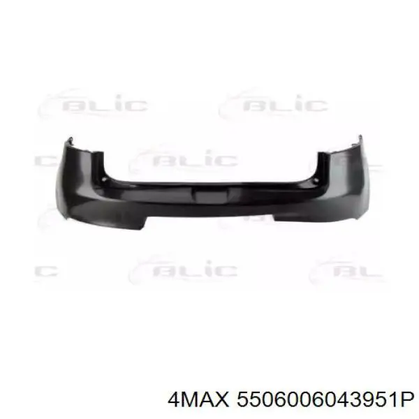 Pára-choque traseiro Prasco RN4261061 preço, a partir de 124,37 USD