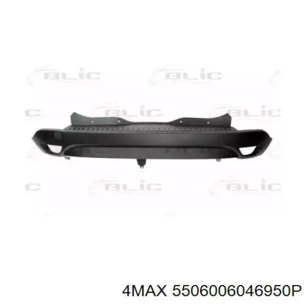 850123327R Renault (RVI) Pára-choque traseiro