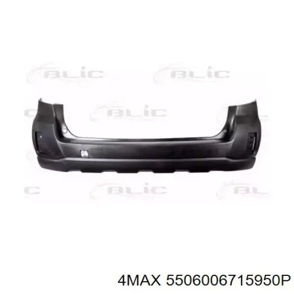 Pára-choque traseiro Subaru Outback IV B14, BR
