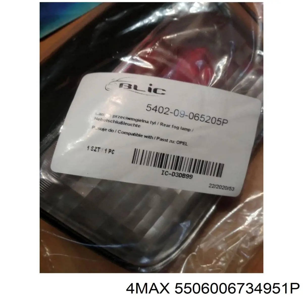 Pára-choque traseiro 4max 5506006734951P preço, a partir de 147,80 USD