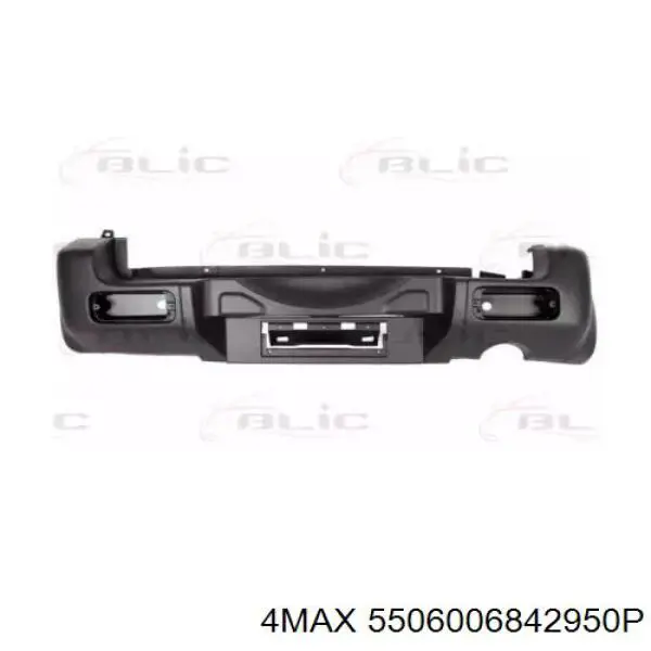 5506006842950P 4max Pára-choque traseiro