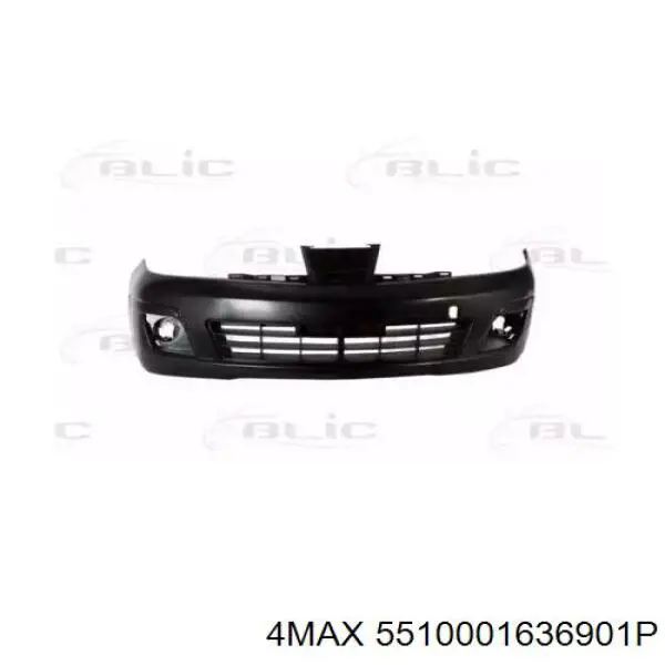 Pára-choque dianteiro para Nissan Tiida ASIA C11