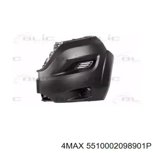 Pára-choque dianteiro, parte esquerda Peugeot/Citroen 1612473480 preço, a partir de 81,01 USD