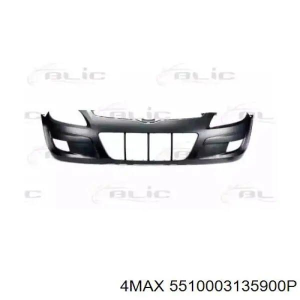 Pára-choque dianteiro 401507 Polcar
