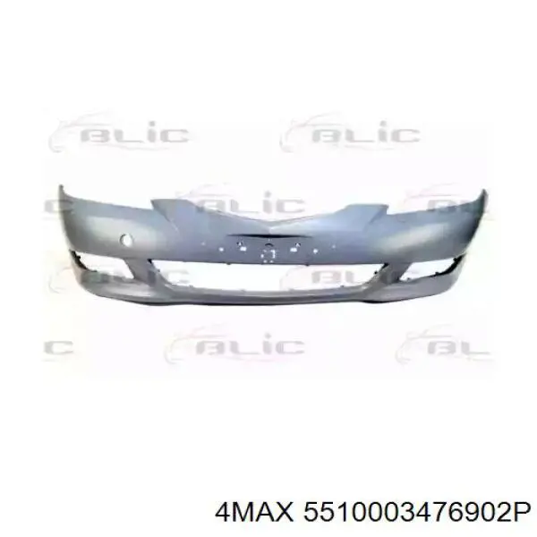 Compre BP4K50031BAA Mazda Pára-choque dianteiro