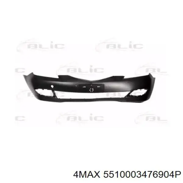 Pára-choque dianteiro para Mazda 2 I DY