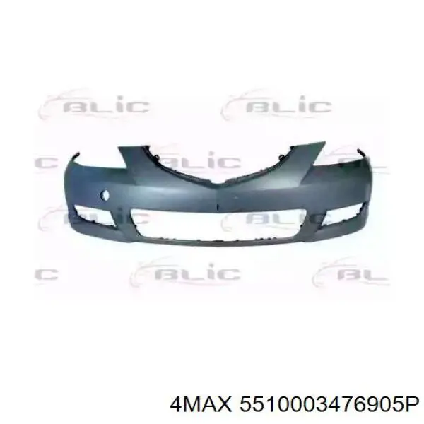 Pára-choque dianteiro Mazda BR5H50031B preço, a partir de 52,04 USD