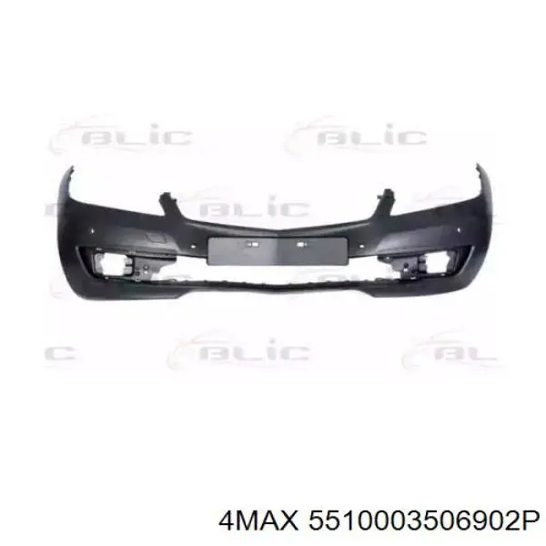 A16988541389999 Mercedes Pára-choque dianteiro