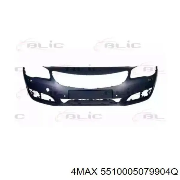 1401113 Opel Pára-choque dianteiro