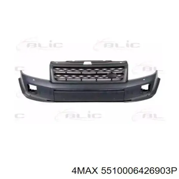 Pára-choque dianteiro para Land Rover Freelander II L359