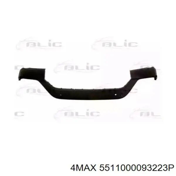 5511000093223P 4max Spoiler do pára-choque dianteiro