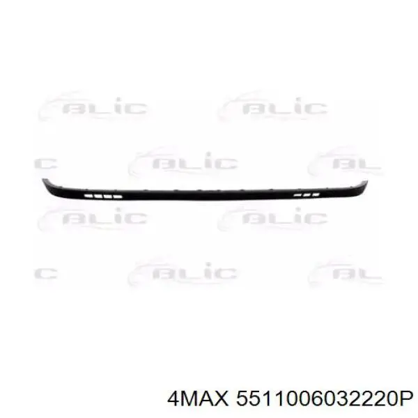 Spoiler do pára-choque dianteiro 4max 5511006032220P preço, a partir de 25,09 USD