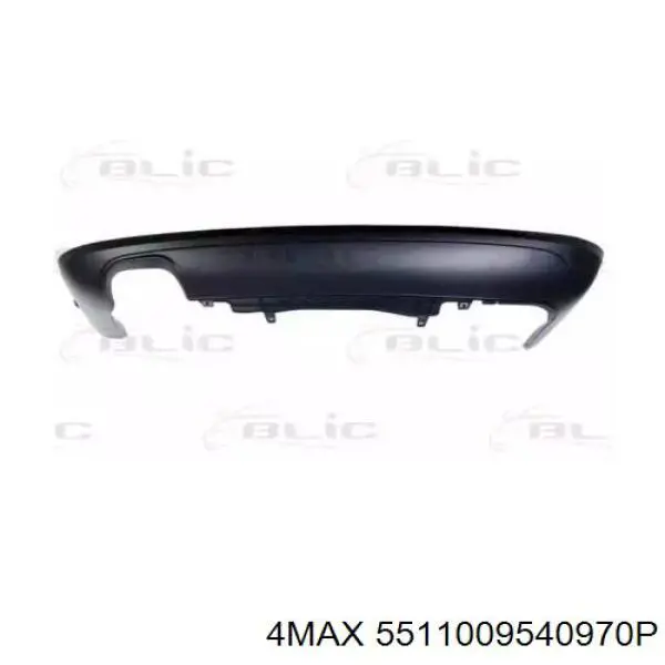 Compre 9555991 Polcar Spoiler do pára-choque traseiro