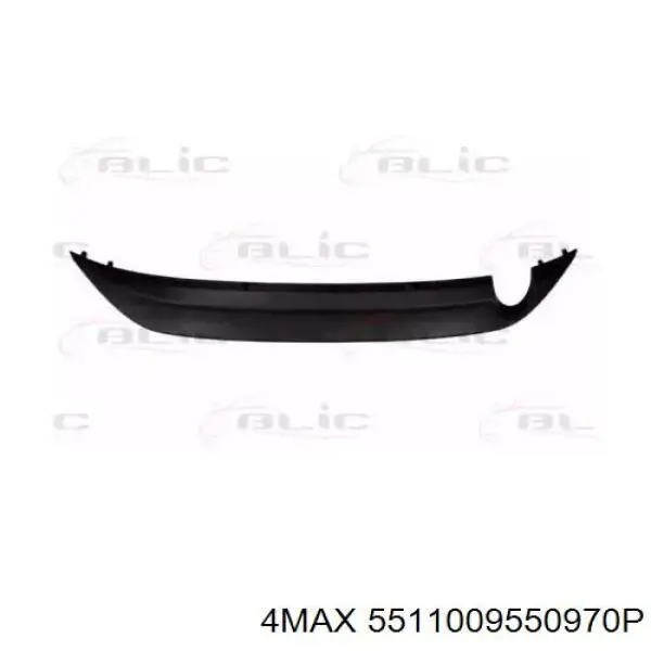 5G6807568B9B9 VAG Spoiler do pára-choque traseiro