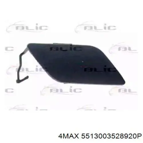 Compre A21188510229999 Mercedes Tampão dianteira do pára-choque do gancho de reboque