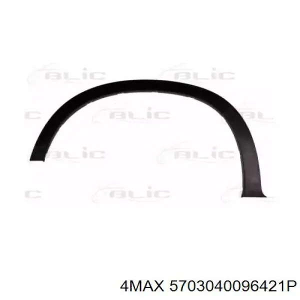 Compre BM8221582 Prasco Expansor (placa sobreposta) de arco do pára-lama dianteiro esquerdo