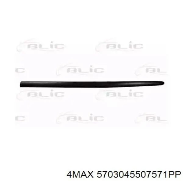 Moldura da porta dianteira esquerda Peugeot/Citroen 8545S8 preço, a partir de 15,47 USD