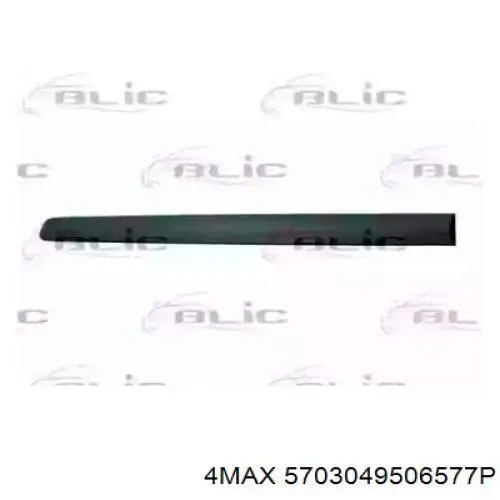Compre 6Q4853753AGRU VAG Moldura da porta traseira esquerda
