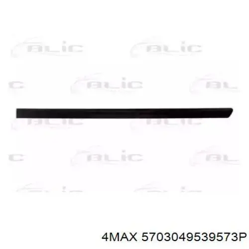 Moldura da porta traseira esquerda superior VAG 3B0853753B41 preço, a partir de 19,60 USD