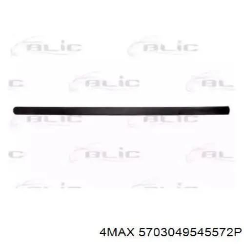 2K0853516E9B9 VAG Moldura da porta dianteira direita