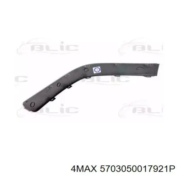 Compre 8A0807221E VAG Placa sobreposta esquerda do pára-choque dianteiro