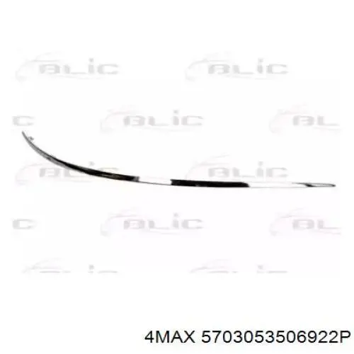 Compre A1698850274 Mercedes Moldura direita do pára-choque dianteiro