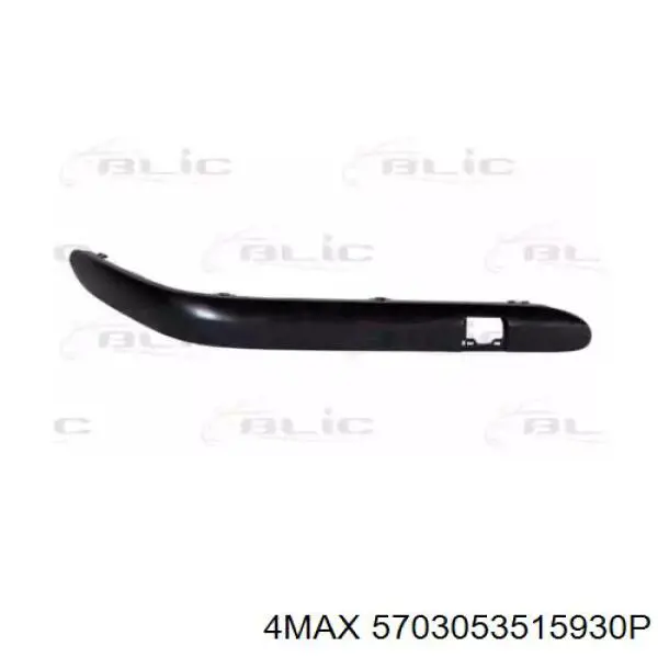 Compre 3032482 VAN Wezel Moldura direita do pára-choque dianteiro