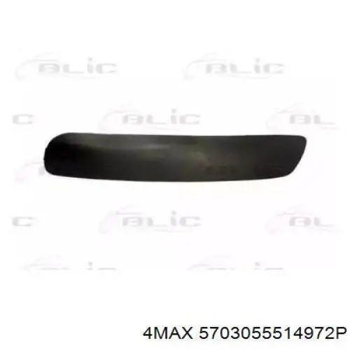 Compre 7452Q0 Peugeot/Citroen Moldura direita do pára-choque traseiro