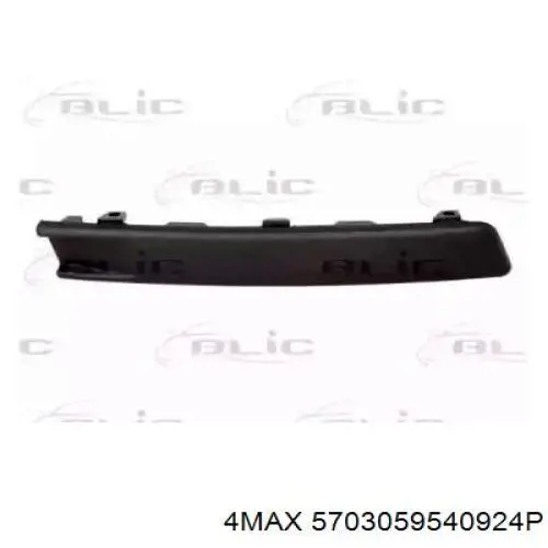Compre 3C08076469B9 VAG Moldura direita do pára-choque dianteiro