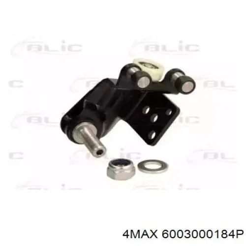1344420080 Peugeot/Citroen Rolo esquerdo central da porta lateral (deslizante)