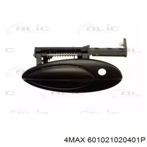 9101Q9 Peugeot/Citroen Maçaneta dianteira esquerda externa da porta
