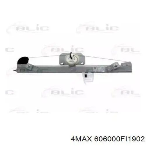 Compre 51827393 Fiat/Alfa/Lancia Mecanismo de acionamento de vidro da porta dianteira direita