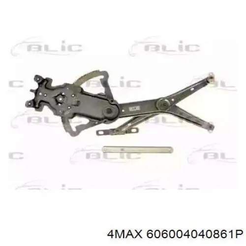 5140089 Opel Mecanismo de acionamento de vidro da porta dianteira esquerda