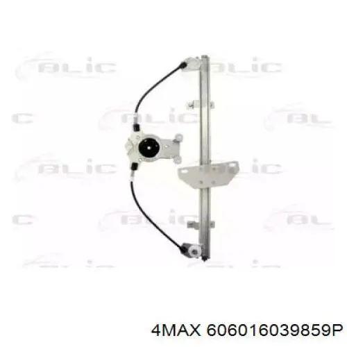807019U10D Nissan/Infiniti Mecanismo de acionamento de vidro da porta dianteira esquerda