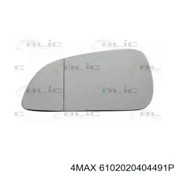 Elemento espelhado do espelho de retrovisão esquerdo 4max 6102020404491P preço, a partir de 40,57 USD